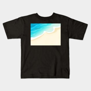 Seashore Summer Beach Coast Kids T-Shirt